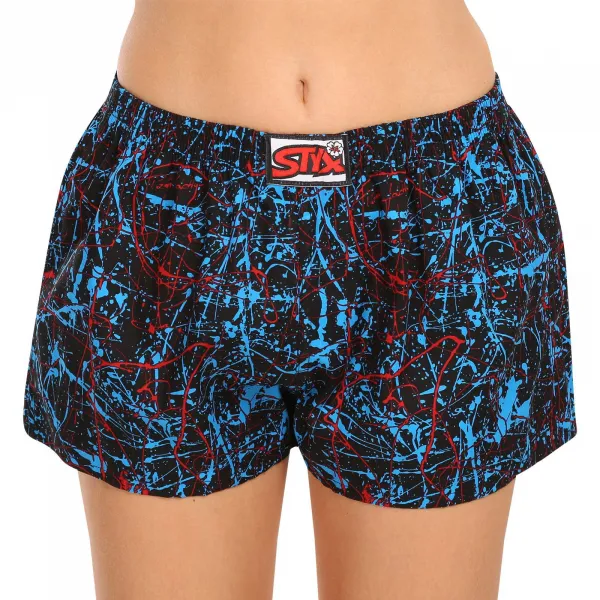 5PACK dámske trenky Styx art klasická guma viacfarebné (5K1181534) S, trenírky