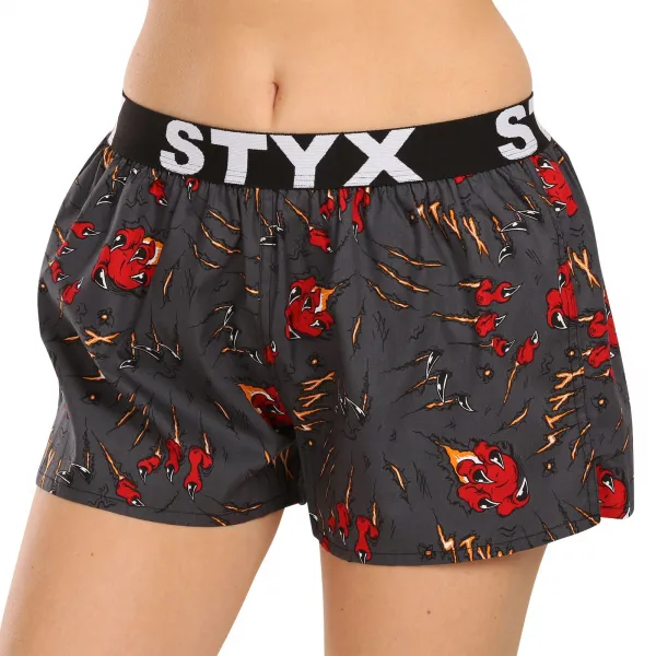 Dámske trenky Styx art športová guma pazúry (T1552) M, trenírky