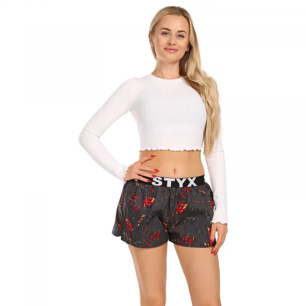 Dámske trenky Styx art športová guma pazúry (T1552) M, trenírky