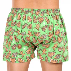 Pánske trenírky Styx art klasická guma nadrozmer Vianoce perníčky (E1753) 5XL