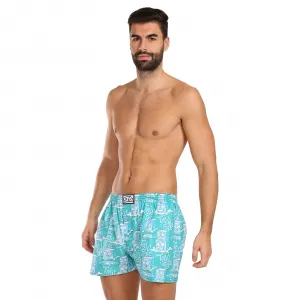 Pánske trenky Styx art klasická guma ľadové kocky (A1657) S, trenírky