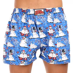3PACK pánske trenky Styx art klasická guma viacfarebné (3A16814) S, trenírky