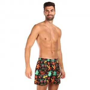 3PACK pánske trenky Styx art klasická guma viacfarebné (3A16814) S, trenírky