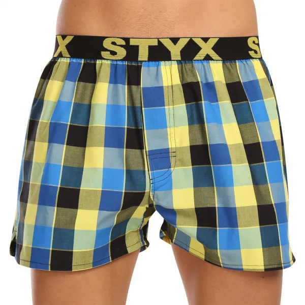 10PACK pánske trenky Styx športová guma (10B111234567890) S, trenírky