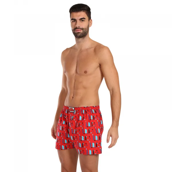 3PACK pánske trenky Styx art klasická guma viacfarebné (3A15390) M, trenírky