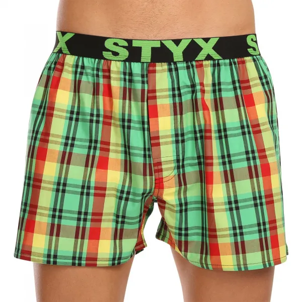 10PACK pánske trenky Styx športová guma (10B111234567890) S, trenírky