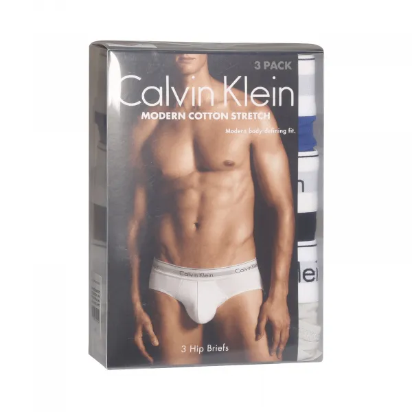 3PACK pánske slipy Calvin Klein viacfarebné (NB2379A-GW4) M
