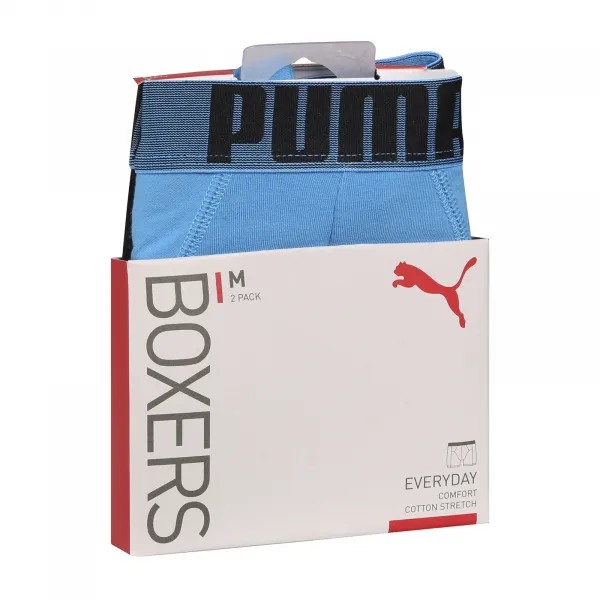 2PACK pánske boxerky Puma viacfarebné (701223661 004) S, trenky