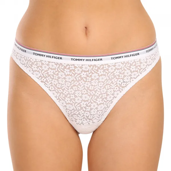 3PACK dámske tangá Tommy Hilfiger viacfarebná (UW0UW04896 0SK) S
