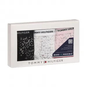 3PACK dámske tangá Tommy Hilfiger viacfarebná (UW0UW04896 0SK) S