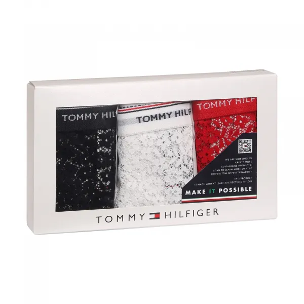 3PACK dámske nohavičky Tommy Hilfiger viacfarebné (UW0UW04897 0X0) S