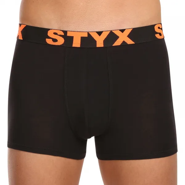 10PACK pánske boxerky Styx športová guma čierné (10G9601) S, trenky