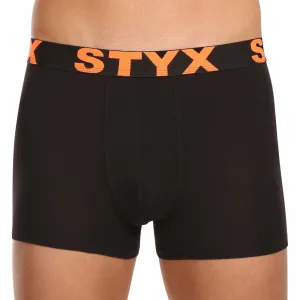 10PACK pánske boxerky Styx športová guma čierné (10G9601) S, trenky