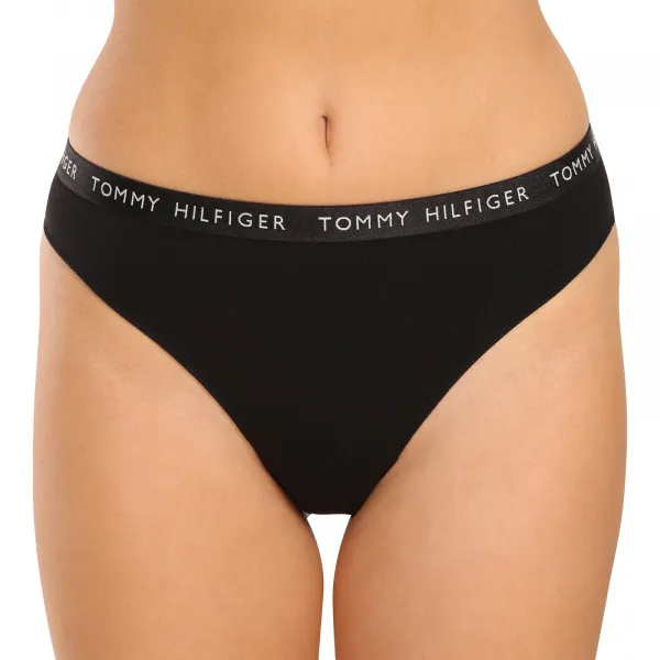 3PACK dámske tangá Tommy Hilfiger viacfarebná (UW0UW04889 0R1) M