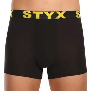10PACK pánske boxerky Styx športová guma čierné (10G9601) S, trenky
