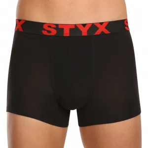 10PACK pánske boxerky Styx športová guma čierné (10G9601) S, trenky