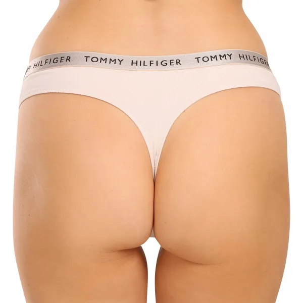 3PACK dámske tangá Tommy Hilfiger viacfarebná (UW0UW04889 0R1) M