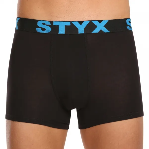 10PACK pánske boxerky Styx športová guma čierné (10G9601) S, trenky