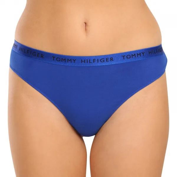 3PACK dámske tangá Tommy Hilfiger viacfarebná (UW0UW04889 0R1) M