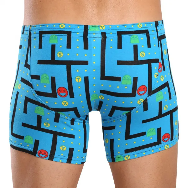 6PACK pánske boxerky Styx long art klasická guma viacfarebné (6F12697124) M, trenky