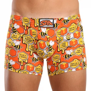 3PACK pánske boxerky Styx long art klasická guma viacfarebné (3F13714) S, trenky