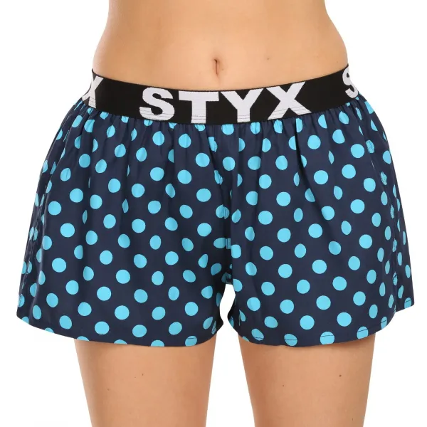 3PACK dámske trenky Styx art športová guma viacfarebné (3T15901) M, trenírky