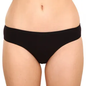 3PACK dámske nohavičky Nedeto čierne (3NK001) M