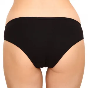 3PACK dámske nohavičky Nedeto čierne (3NK001) M