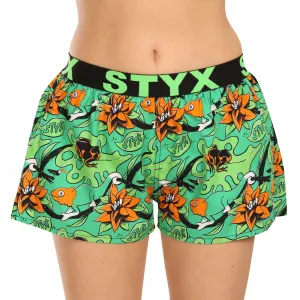 3PACK dámske trenky Styx art športová guma viacfarebné (3T15782) S, trenírky