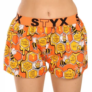 5PACK dámske trenky Styx art športová guma viacfarebné (5T1367834) S, trenírky