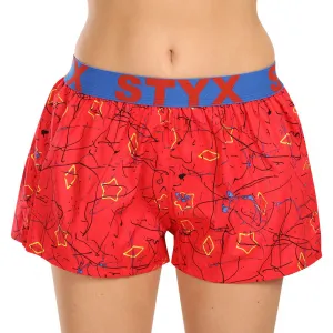 3PACK dámske trenky Styx art športová guma viacfarebné (3T13603) S, trenírky