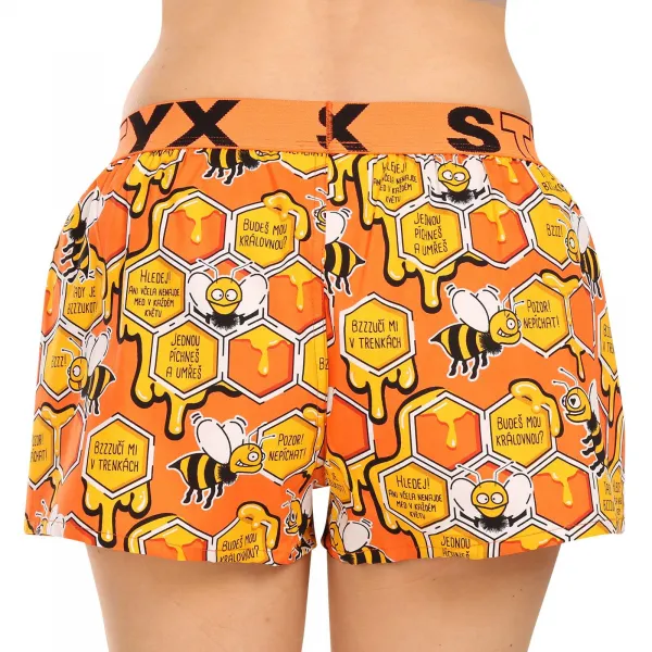 5PACK dámske trenky Styx art športová guma viacfarebné (5T1367834) S, trenírky