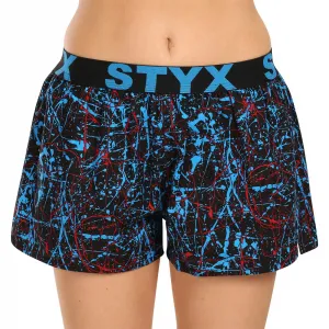 3PACK dámske trenky Styx art športová guma viacfarebné (3T13603) S, trenírky