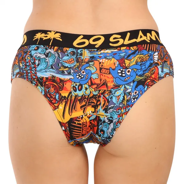 Dámske nohavičky 69SLAM grafitty luna (GYXGFT-PO) S