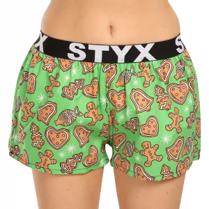 3PACK dámske trenky Styx art športová guma viacfarebné (3T17134) S, trenírky
