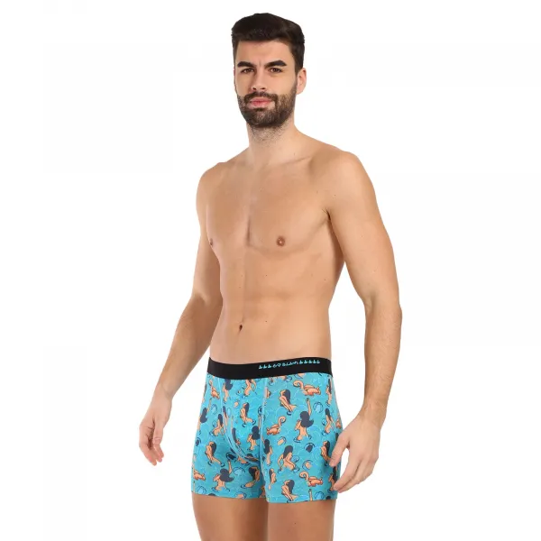 Pánske boxerky 69SLAM fit bamboo getting wet light gilbert (MPBGEL-BB) M, trenky