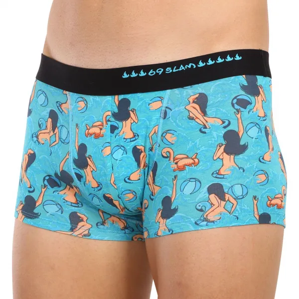 Pánske boxerky 69SLAM hip bamboo getting wet light elijah (MHBGEL-BB) M, trenky