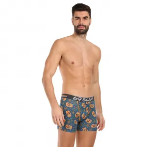 Pánske boxerky 69SLAM fit bamboo hamsa hand gilbert (MPBHHD-BB) S, trenky