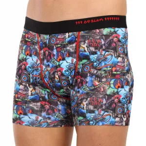 Pánske boxerky 69SLAM fit punk buskers dylan (MBYPBK-PO) M, trenky