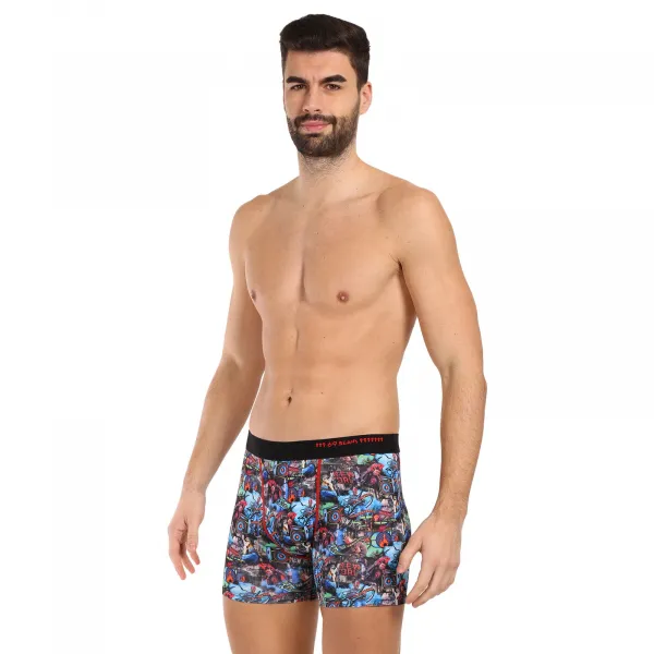 Pánske boxerky 69SLAM fit punk buskers dylan (MBYPBK-PO) M, trenky