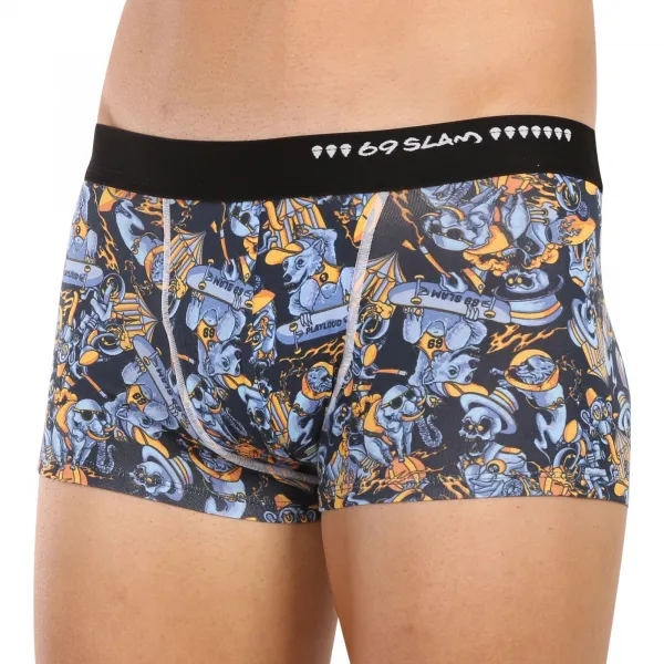 Pánske boxerky 69SLAM hip bamboo greatest show elijah (MHBGSW-BB) S, trenky