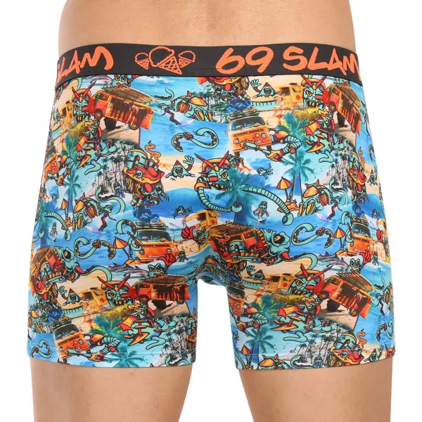 Pánske boxerky 69SLAM fit beach bugger dylan (MBYBHG-PO) M, trenky