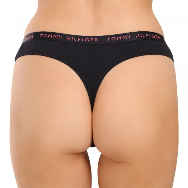 3PACK dámske tangá Tommy Hilfiger viacfarebná (UW0UW04889 0V5) M