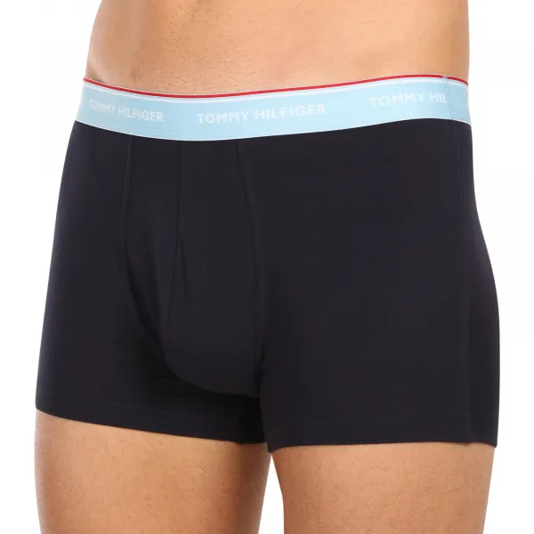 3PACK pánske boxerky Tommy Hilfiger tmavo modré ((UM0UM01642 0ID) S, trenky