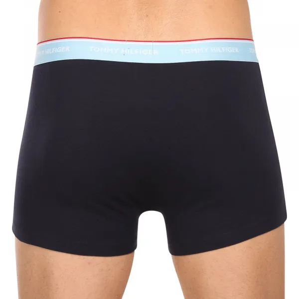 3PACK pánske boxerky Tommy Hilfiger tmavo modré ((UM0UM01642 0ID) S, trenky