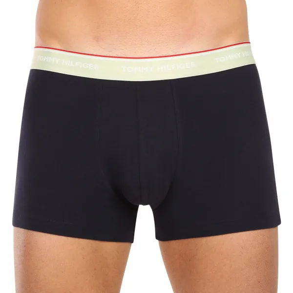 3PACK pánske boxerky Tommy Hilfiger tmavo modré ((UM0UM01642 0ID) S, trenky