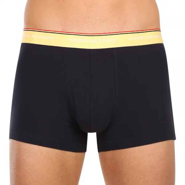 3PACK pánske boxerky Tommy Hilfiger tmavo modré ((UM0UM01642 0ID) S, trenky