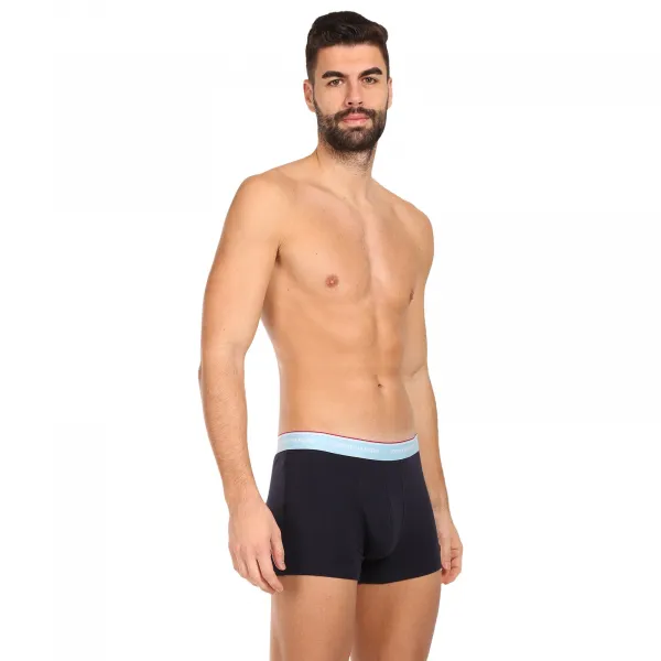 3PACK pánske boxerky Tommy Hilfiger tmavo modré ((UM0UM01642 0ID) S, trenky