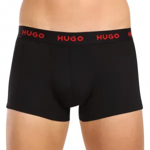 3PACK pánske boxerky HUGO viacfarebné (50480170 039) M, trenky