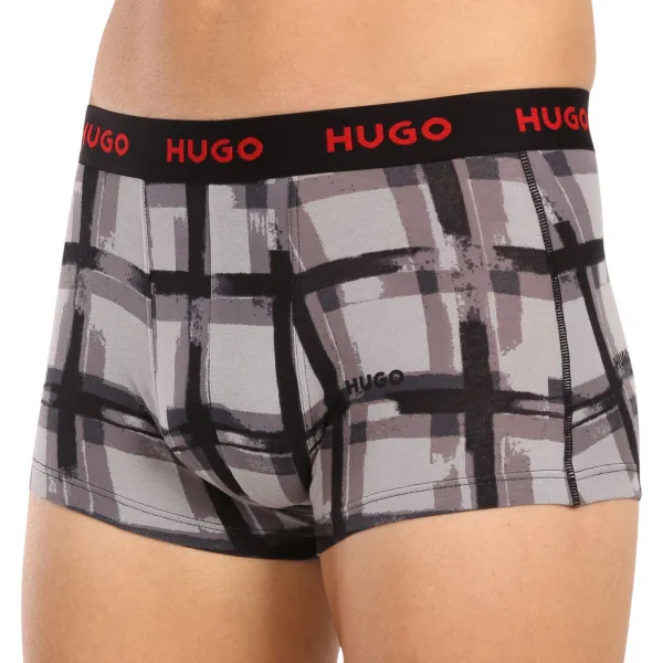 3PACK pánske boxerky HUGO viacfarebné (50480170 039) M, trenky